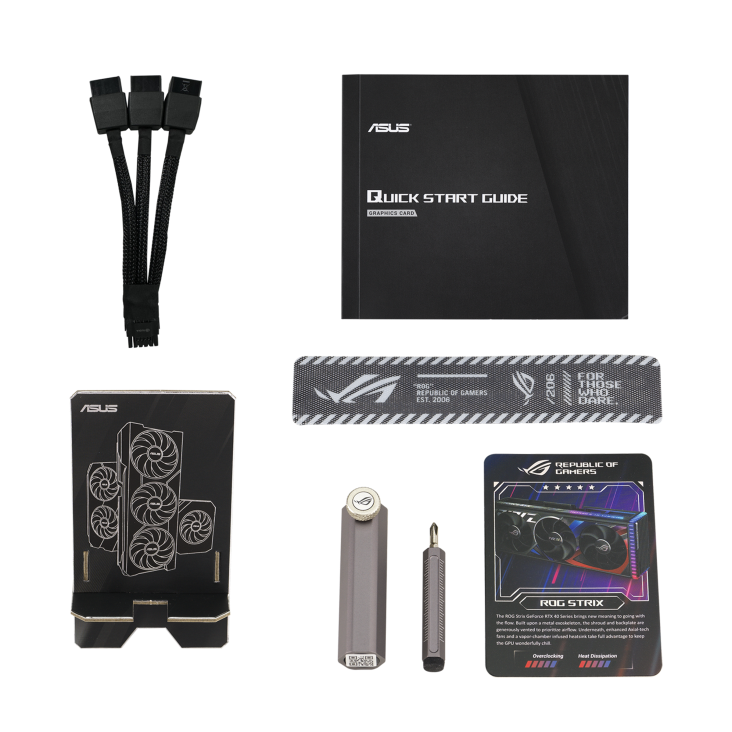 ASUS ROG Strix GeForce RTX™ 4080 SUPER 16GB GDDR6X OC Edition- Graphics Card ASUS ROG Strix GeForce RTX™ 4080 SUPER 16GB GDDR6X OC Edition- Graphics Card